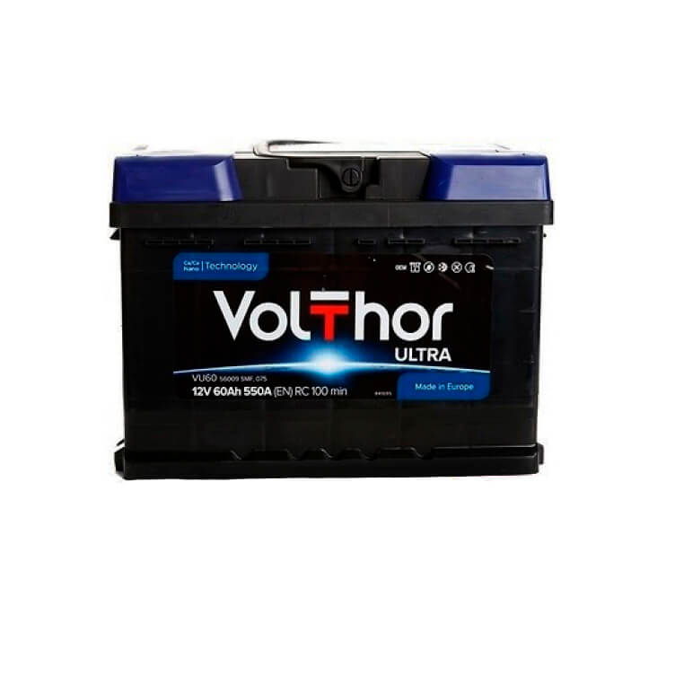 BATERIA VOLTHOR VU60 12V 60AH 550A - Recicla Baterias